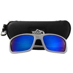 Pro Series Polarized Fishing Sunglasses Rubber Accents UV400 Protection Gray